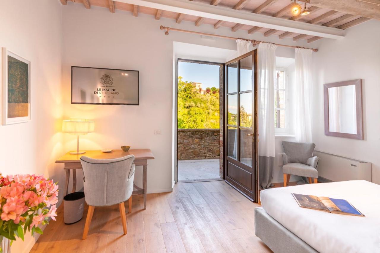 Relais Le Macine Di Stigliano Hotel Sovicille Buitenkant foto