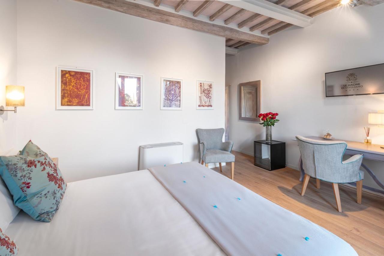 Relais Le Macine Di Stigliano Hotel Sovicille Buitenkant foto