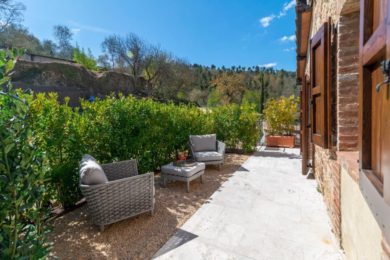 Relais Le Macine Di Stigliano Hotel Sovicille Buitenkant foto