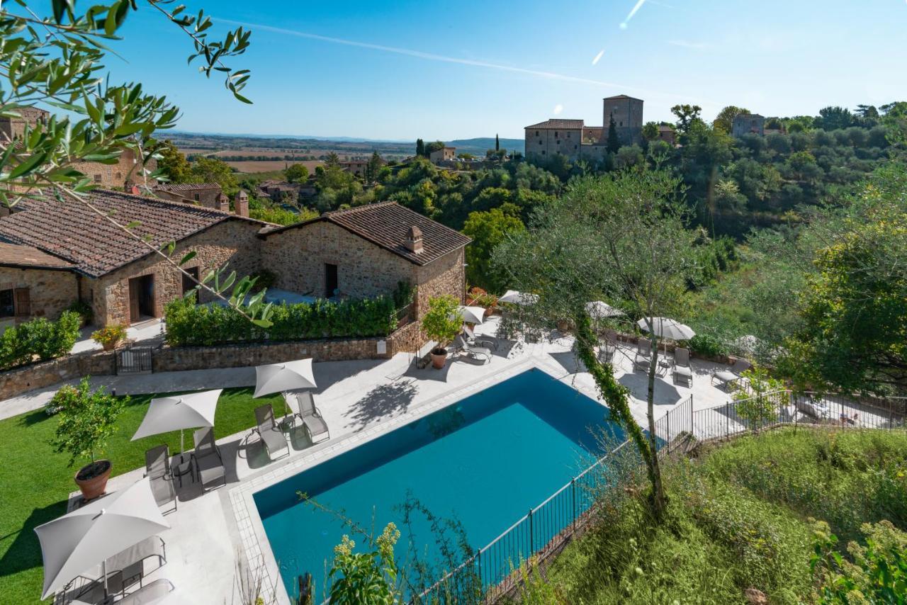 Relais Le Macine Di Stigliano Hotel Sovicille Buitenkant foto