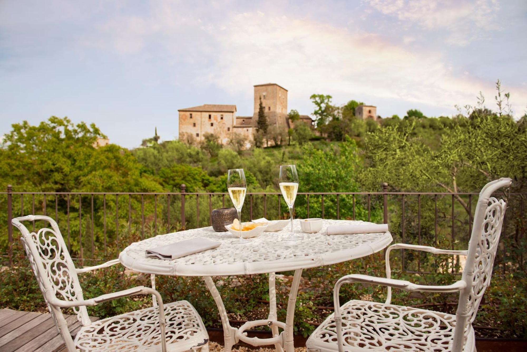 Relais Le Macine Di Stigliano Hotel Sovicille Buitenkant foto