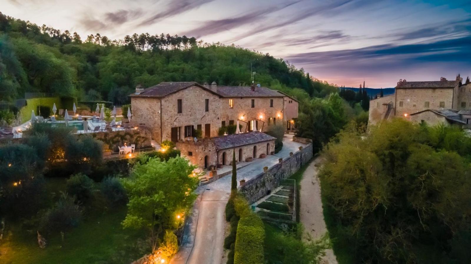 Relais Le Macine Di Stigliano Hotel Sovicille Buitenkant foto